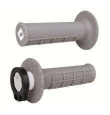 Odi off road half waffle mx v2 lock-on grip колір сірий