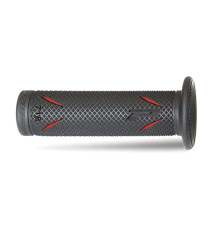 Progrip 2024/11 pg718 дорожні (22+25мм, довжина 122мм) колір чорний/червоний (двокомпонентний) (718-149) (718-149)