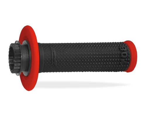 Progrip pg708 позашляхові маневри з блокуванням scs + 6 адаптерів rolgaz (22+25мм) колір чорний червоний двокомпонентний (708-149)
