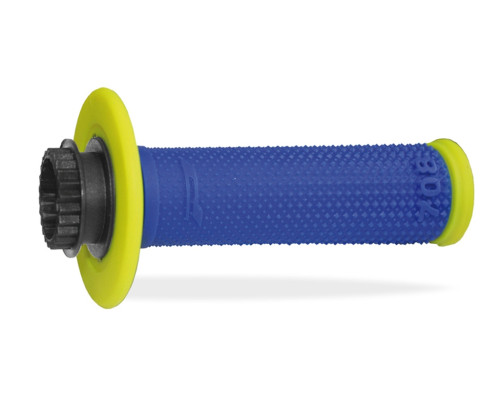 Progrip pg708 позашляхові маневри з блокуванням scs + 6 адаптерів rolgaz (22+25мм) колір синьо-жовтий фторопластовий бікомпонент (708-325)