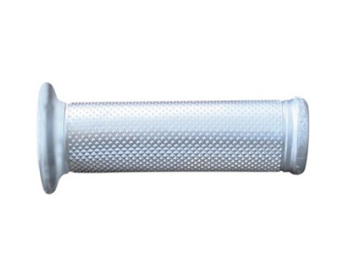Ручка progrip pg717 road (22+25мм, довжина 122мм) колір алюміній (двокомпонентна) роз