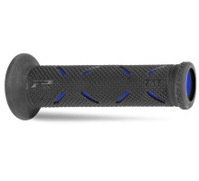 Манжети progrip pg717 дорожні (22+25мм, довжина 122мм), колір чорний/синій (двокомпонентні) (717-150) (pg717/2)