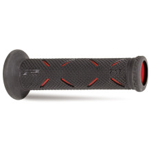 Манжети progrip pg717 road (22+25мм, довжина 122мм), колір чорний/помаранчевий (двокомпонентні) (717-201) (pg717/1)