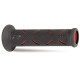 Манжети progrip pg717 road (22+25мм, довжина 122мм), колір чорний/помаранчевий (двокомпонентні) (717-201) (pg717/1)