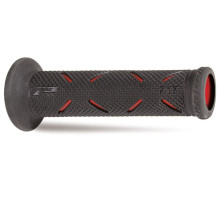 Манжети progrip pg717 road (22+25мм, довжина 122мм), колір чорний/помаранчевий (двокомпонентні) (717-201) (pg717/1)