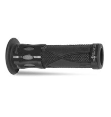 Progrip pg728 дорожні алюмінієві ручки (22+25мм, довжина 122мм), колір чорний (однокомпонентні) (728-102) (pg728bk) (pg728bk)