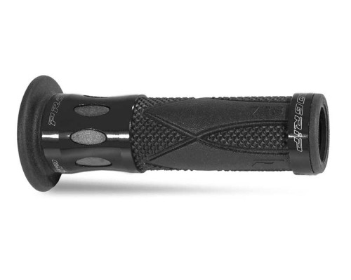 Progrip pg728 дорожні алюмінієві ручки (22+25мм, довжина 122мм), колір чорний (однокомпонентні) (728-102) (pg728bk) (pg728bk)