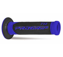 Манжети progrip pg732 дорожні (22+25мм, довжина 125мм), колір синій/чорний (двокомпонентні) (732-150) (pg732/2)