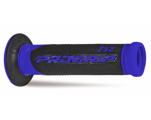 Манжети progrip pg732 дорожні (22+25мм, довжина 125мм), колір синій/чорний (двокомпонентні) (732-150) (pg732/2)