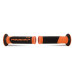 Ручка progrip pg732 road (22+25мм, довжина 125мм) оранжево-чорна (двокомпонентна) (732-296) (pg732/9) (pg732)