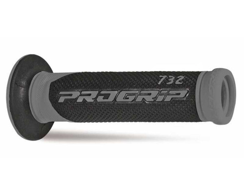 Манжети progrip pg732 дорожні (22+25мм, довжина 125мм), колір сірий/чорний (двокомпонентні) (732-187) (pg732/5)