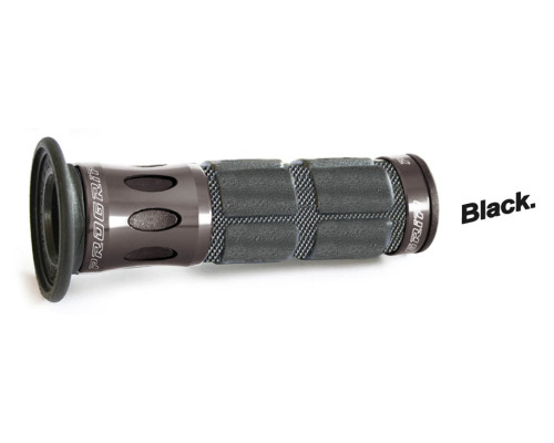 Progrip pg744 ручки для скутера алюмінієві (22+25мм, довжина 115мм) колір чорний (одна штука) (744-102) роз
