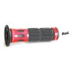 Progrip pg744 ручка для скутера алюмінієва (22+25мм, довжина 115мм) червона (однокомпонентна) (744-107)