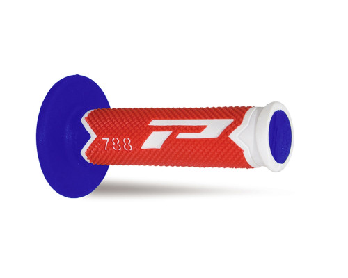 Кайдани progrip pg788 позашляхові (22+25мм, довжина 115мм) білі/червоні/сині (трикомпонентні) (788-226) (pg788/21) (pg788/21)