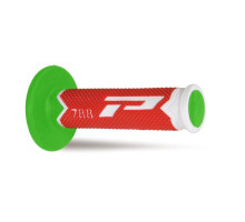 Progrip pg788 позашляхові ручки (22+25мм, довжина 115мм) білі/червоні/зелені (трикомпонентні) (788-290)