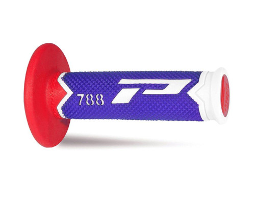 Кайданки progrip pg788 позашляхові (22+25мм, довжина 115мм) білі/сині/червоні (трикомпонентні) (788-227) (pg788/20) (pg788/20)