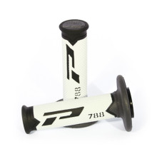 Progrip pg788 позашляхові рукоятки (22+25мм, довжина 115мм) колір чорний/білий/титан (трикомпонентні) (pg788/19) (788-219)