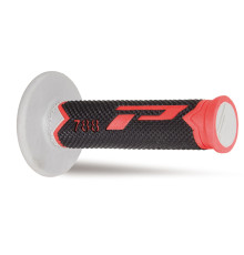 Позашляхові ручки progrip pg788 (22+25мм, довжина 115мм), колір червоний/чорний/сірий (трикомпонентні) (788-220)