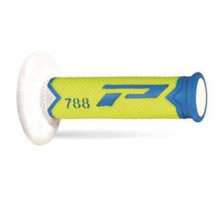 Кайданки progrip pg788 позашляхові (22+25мм, довжина 115мм) світло-блакитні/жовті fluoресцентні/білі (трикомпонентні) (788-278) (788-278)