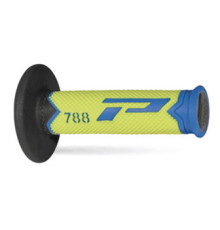 Кайданки progrip pg788 позашляхові (22+25мм, довжина 115мм) світло-блакитні/жовті/чорні (трикомпонентні) (788-279) (788-279)