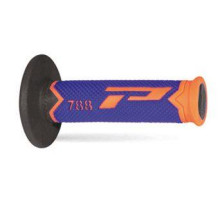 Кайданки progrip pg788 позашляхові (22+25мм, довжина 115мм) fluoресцентно-помаранчеві/сині/чорні (трикомпонентні) (788-283) (788-283)