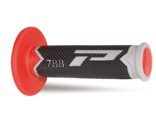 Progrip pg788 off-road (22+25мм, довжина 115мм) колір сірий/червоний/чорний (трикомпонентний) (pg788/6) (788-209)