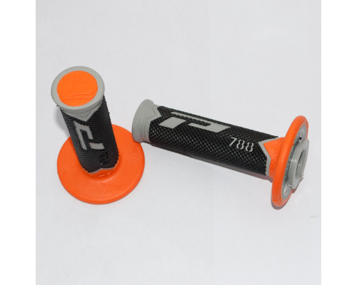 Кайданки progrip pg788 позашляхові (22+25мм, довжина 115мм) сірі/помаранчеві/чорні (трикомпонентні) (788-211) (pg788/2) (pg788/2)