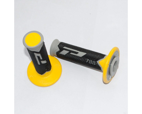 Кайданки progrip pg788 позашляхові (22+25мм, довжина 115мм) сірі/жовті/чорні (трикомпонентні) (788-210) (pg788/4) (pg788/4)
