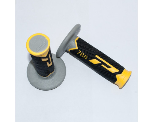 Кайдани progrip pg788 позашляхові (22+25мм, довжина 115мм) жовті/сірі/чорні (трикомпонентні) (788-221) (pg788/3) (pg788/3)