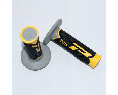 Кайдани progrip pg788 позашляхові (22+25мм, довжина 115мм) жовті/сірі/чорні (трикомпонентні) (788-221) (pg788/3) (pg788/3)