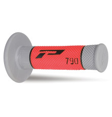 Progrip pg790 off road (22+25мм, довжина 115мм) колір чорний/сірий/червоний (трикомпонентний) (790-235) (pg790/6)