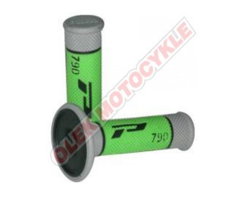 Progrip pg790 off road (22+25мм, довжина 115мм) колір чорний/сірий/зелений (трикомпонентний) (790-237) (pg790/8)