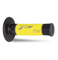 Кайданки progrip off-road pg790 (22+25мм, довжина 115мм) колір сірий/чорний/жовтий (трикомпонентні) (790-230) (pg790/11)