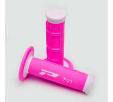 Progrip pg791 off road (22+25мм, довжина 115мм) колір білий/fluo фуксія (двокомпонентний) (791-243) (pg791wh/fx)