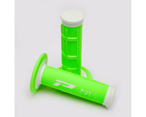 Progrip pg791 off road (22+25мм, довжина 115мм) білий / fluoресцентний зелений (двокомпонентний) (791-241) (pg791wh/grf)