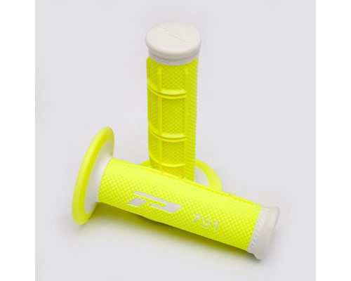 Progrip pg791 off road (22+25мм, довжина 115мм) білий / fluo жовтий (двокомпонентний) (791-244) (pg791wh/ylf)