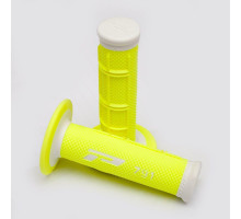 Progrip pg791 off road (22+25мм, довжина 115мм) білий / fluo жовтий (двокомпонентний) (791-244) (pg791wh/ylf)