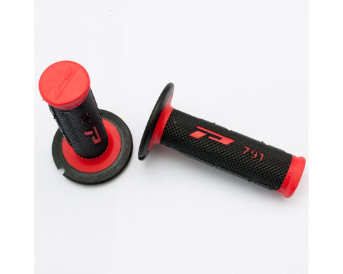 Progrip pg791 off road (22+25мм, довжина 115мм) колір червоний/чорний (двокомпонентний) (pg791rd/bk) (791-149)