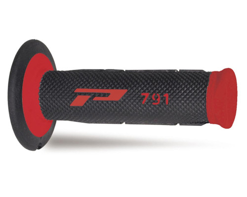 Progrip pg791 off road (22+25мм, довжина 115мм) колір червоний/чорний (двокомпонентний) (pg791rd/bk) (791-149)