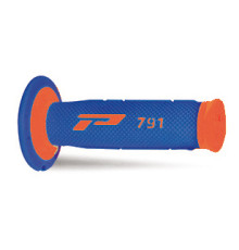 Progrip pg791 off road (22+25мм, довжина 115мм) fluo orange/blue (двокомпонентний) (791-275) (pa079100-275)