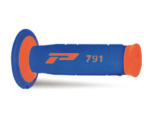 Progrip pg791 off road (22+25мм, довжина 115мм) fluo orange/blue (двокомпонентний) (791-275) (pa079100-275)
