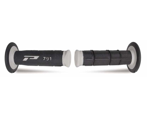 Progrip pg791 off-road (22+25мм, довжина 115мм) колір сірий/чорний (двокомпонентний) (791-187) (pg791gr/bk)