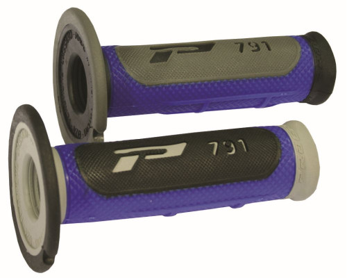Progrip pg791 off road (22+25мм, довжина 115мм) колір сірий/синій (двокомпонентний) (791-386) (pg791bl/gr)