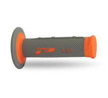Progrip pg791 off road (22+25мм, довжина 115мм) колір сірий/помаранчевий (двокомпонентний) (791-387) (pg791or/gr)