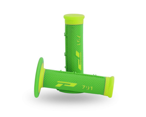 Progrip pg791 off road (22+25мм, довжина 115мм) fluoресцентний зелений/жовтий (двокомпонентний) (791-378) (pg791yf/gr)