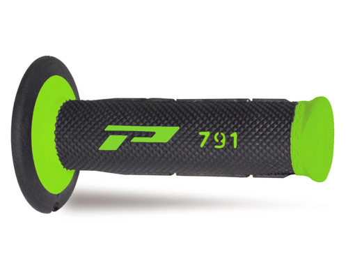 Progrip pg791 off road (22+25мм, довжина 115мм) колір зелений/чорний (двокомпонентний) (791-198) (pg791gn/bk)