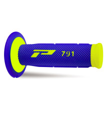 Progrip pg791 off road (22+25мм, довжина 115мм) fluo жовтий / blue (двокомпонентний) (791-252) (pg791ylf/bl)