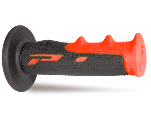 Progrip pg797 off road (22+25мм, довжина 115мм) колір червоний/чорний (двокомпонентний) (797-149) (797-149)