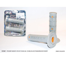 Кайданки progrip off-road pg799 (22+25мм, довжина 118мм) сірі/помаранчеві (двокомпонентні) (799-293) (pg799/7)