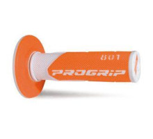 Progrip pg801 off road (22+25мм, довжина 115мм) fluo white/orange (двокомпонентний) (pg801wh/orf) (801-242) (801-242)